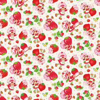 PRESALE The World of Strawberry Shortcake Toss Cream Yardage for Riley Blake Designs | C18561-CREAM