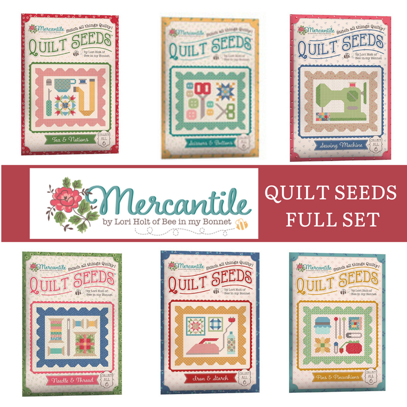 Mercantile Quilt Seeds Needle & Thread Block Kit, Featuring Mercantile by  Lori Holt