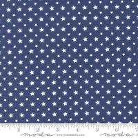 PRESALE Star Spangled Folk Stars Twilight by April Rosenthal of Prairie Grass for Moda Fabrics | 24174 13