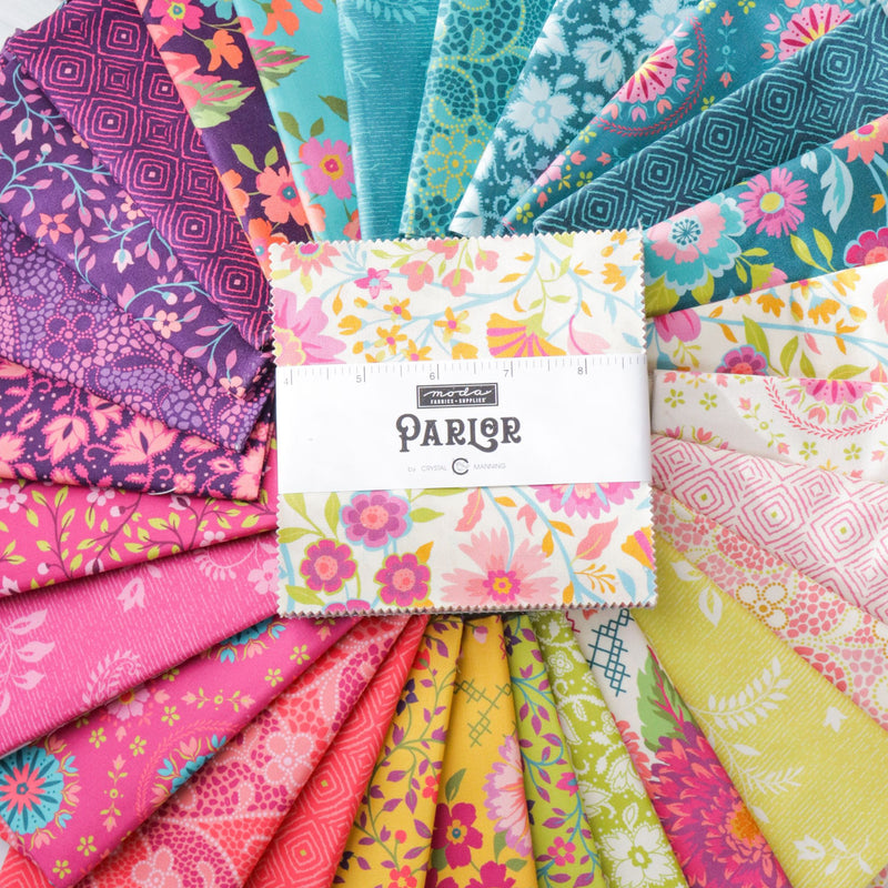 Parlor Charm Pack 5" by Crystal Manning for Moda Fabrics | 11960PP