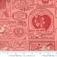 PRESALE Je T'aime Vintage Valentine Blossom Yardage by Stacy Iest Hsu for Moda Fabrics | 20991 13
