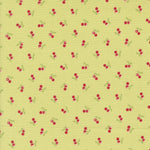 PRESALE Cali & Co Cherries Light Lime Yardage by Corey Yoder for Moda Fabrics | 29194 18