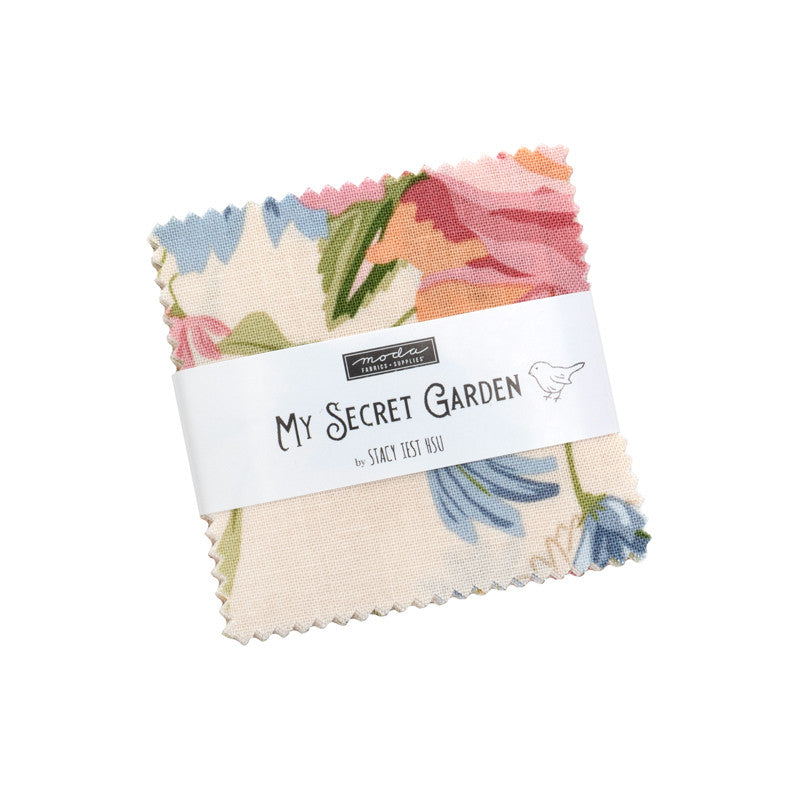 PRESALE My Secret Garden Mini Charm by Stacy Iest Hsu for Moda Fabrics | 20980MC