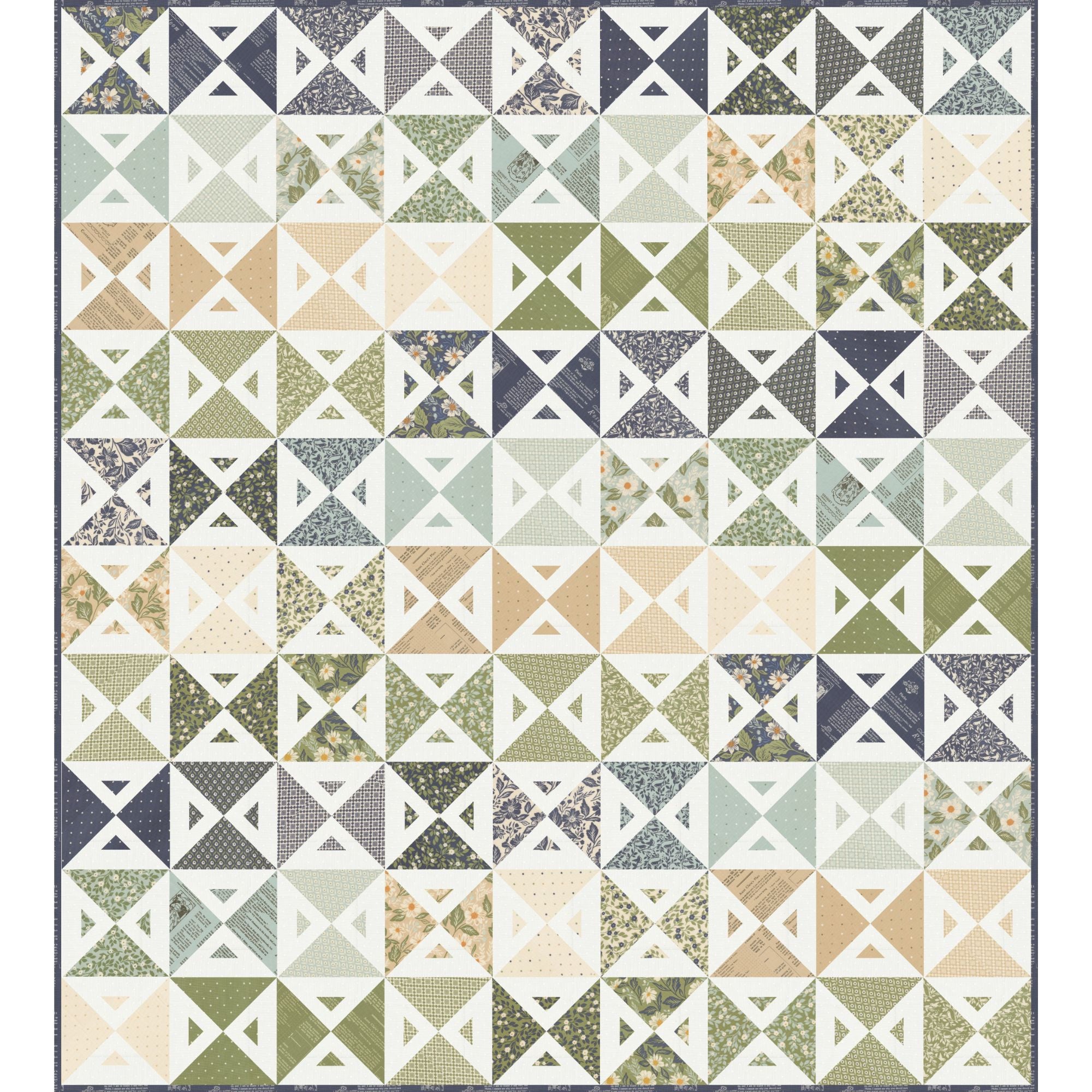 PRESALE Meet Cute Custom Quilt Kit With True Love by Lella Boutique for Moda Fabrics | Quilt Size 63 1/2” x 70 1/2”