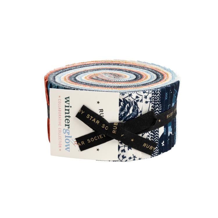 Winterglow Jelly Roll by Ruby Star Society for Moda Fabrics |RS5105JR