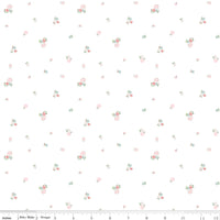 Whimsical Woodland Mushrooms WhiteYardage by Tasha Noel for Riley Blake Designs | C17644-WHITE
