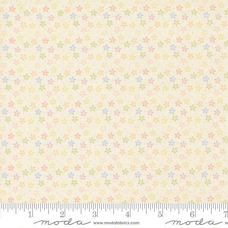 Pastel Prairie Colander Porcelain Yardage by My Sew Quilty Life for Moda Fabrics | 31783 11