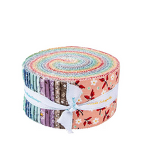 Bee Bundle Limited Edition Colors Rolie Polie 2 1/2" Precuts by Lori Holt of Bee in my Bonnet | 40 Precut Pieces | RP-15570-40