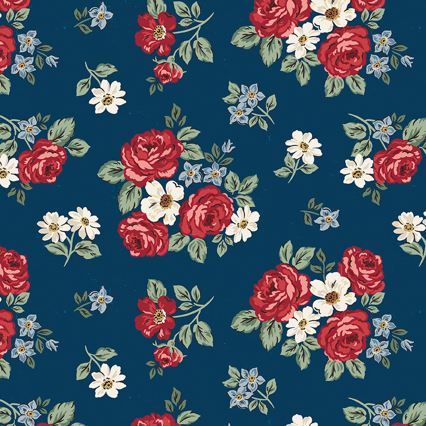 Independence Floral Oxford Yardage by the RBD Designers for Riley Blake Designs | C17331-OXFORD