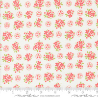 Cali & Co Ring Around Posie Cloud Flamingo Yardage by Corey Yoder for Moda Fabrics | 29191 11