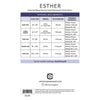 Esther Quilt Pattern by Crystal Manning for Moda Fabrics | Finished Quilt Size 72" x 88" | CMA 894