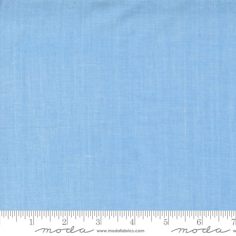 Denim and Daisies Wovens Crossweave Stonewash Yardage by Fig Tree for Moda Fabrics | 12222 14