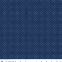 American Jane Pindots Navy by American Jane for Riley Blake Designs | C840-NAVY