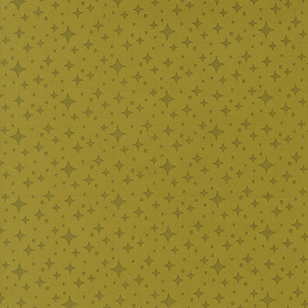 PRESALE Popcorn Starlight Pesto Yardage by Elizabeth Hartman for Moda Fabrics | 51284 31