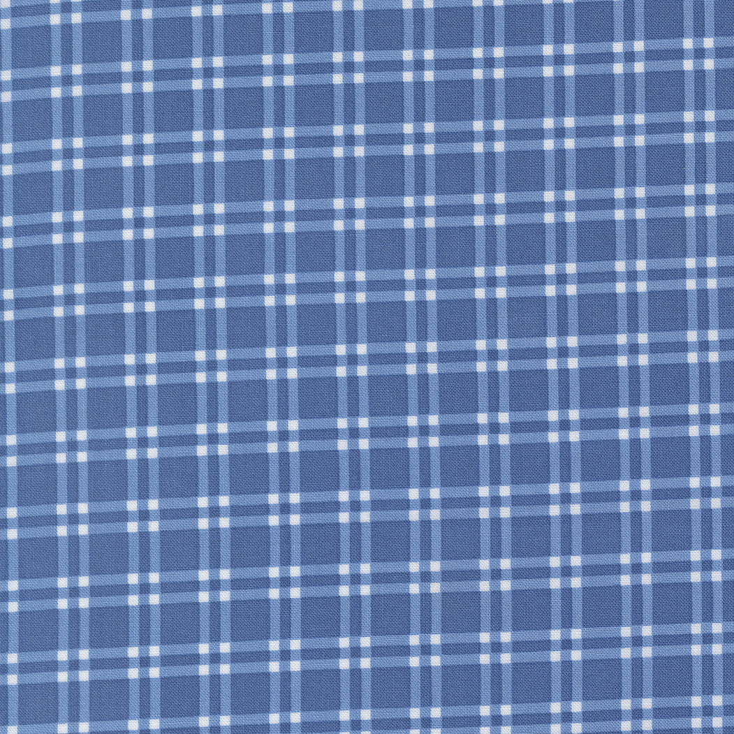 Blueprint Plaid Sea Yardage by Camille Roskelley for Moda Fabrics | 55332 17