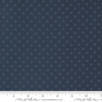 PRESALE Nantucket Summer Smitten Dot Navy Yardage by Camille Roskelley for Moda Fabrics | 55264 12