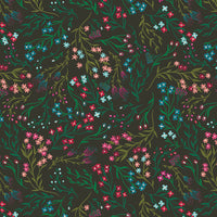 The Flower Society Windswept Nocturnal Yardage by AGF Studios for Art Gallery Fabrics | TFS99105