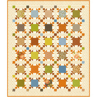 Plough and Harvest Custom Quilt Kit | Butternut and Sage by Fig Tree & Co for Moda Fabrics | Quilt Size 62” x 72 1/2”