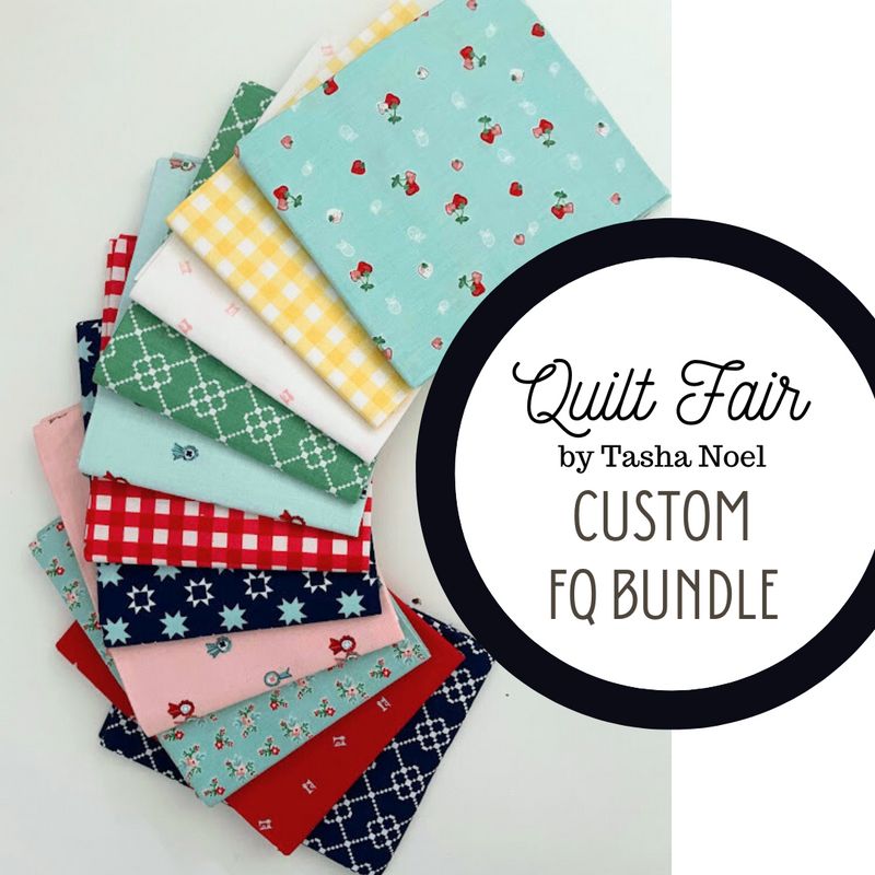 Sale! Quilt Fair Custom Fat Quarter Bundle by Tasha Noel for Riley Blake Designs | 11 FQs