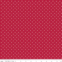 PRESALE Farmers Daughter Cherries Jazzberry Yardage by Lori Holt of Bee in My Bonnet | C17167-JAZZBERRY