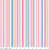 Little Darlin' Stripes Pink Yardage by the RBD Designers for Riley Blake Designs | C16976-PINK