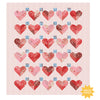PRESALE Only You Custom Quilt Kit | Funny Valentine by Lizzy House for Moda Fabrics | Quilt Size 72" x 80"