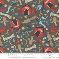 Sale! Dog Daze Dirt Let's Play Yardage by Stacy Iest Hsu for Moda Fabrics | #20841 18