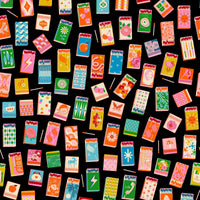 PRESALE Trinketry Matchmaker Black Yardage by Melody Miller for Ruby Star Society | RS0109 21