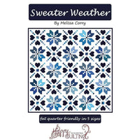 PRESALE Sweater Weather Quilt Kit With Je T'aime by Stacy Iest Hsu for Moda Fabrics | Quilt Size 79 1/2” x 79 1/2”