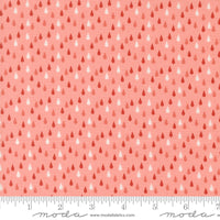 PRESALE Garden Glam Raindrop Carnation Yardage by Lella Boutique for Moda Fabrics | 5274 13