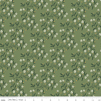 PRESALE Before the Bloom Astrid Basil Yardage Danelys Sidron for Riley Blake Designs | C18062-BASIL