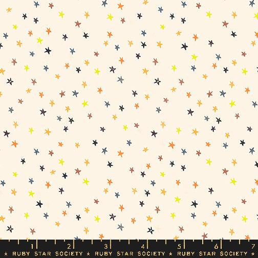 Good Spirits Halloween Rainbow Mini Starry Yardage by Ruby Star Society Halloween Fabric| RS5142 11 | Cut Options