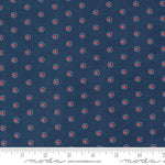 Grand Haven Dotted Navy Yardage by Minick & Simpson for Moda Fabrics | 14985 19