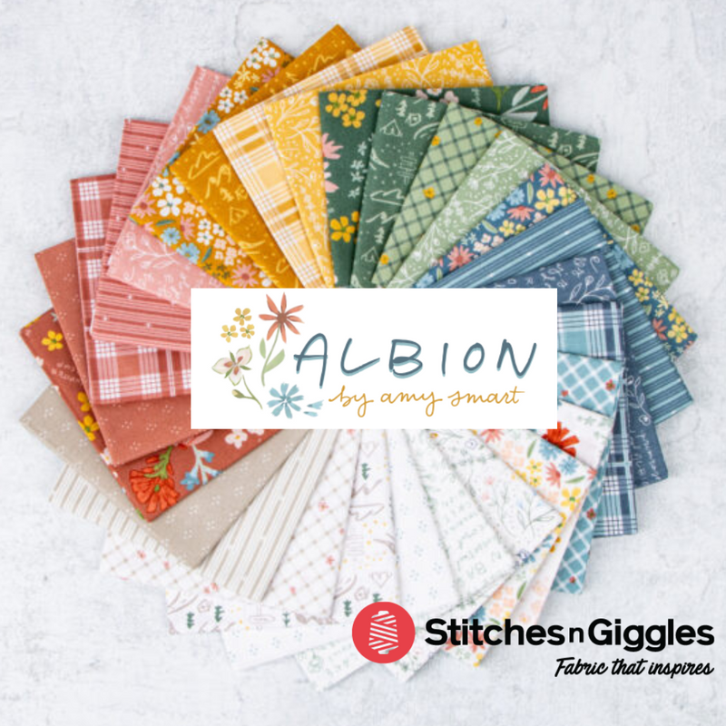 Albion 5" Stacker by Amy Smart for Riley Blake Designs | 5-14590-42 Precut Fabric Bundle