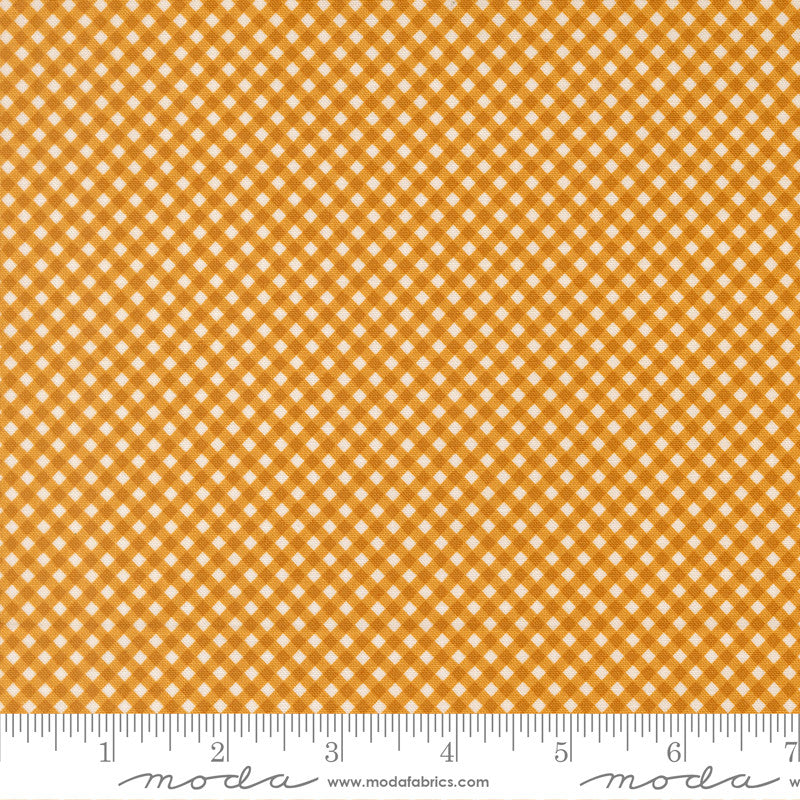 PRESALE Birch and Willow Gingham Golden Yardage by Sherri & Chelsi for Moda Fabrics | 37726 12