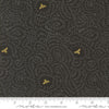 PRESALE Bee Garden Twists and Turns Metallic Black by Gingiber for Moda Fabrics | 48415 21M