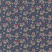 PRESALE Delightfully Yours Posie Navy by Sherri & Chelsi for Moda Fabrics | 37705 19