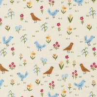 Animal Park Fun Bird Park Dove Yardage by Stacy Iest Hsu for Moda Fabrics | 20963 11