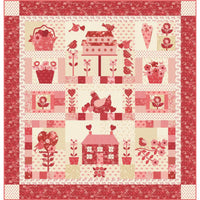 PRESALE Petals and Polka Dots Quilt Kit Boxed by Bunny Hill Designs for Moda Fabrics | KIT3080
