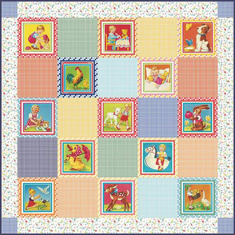 American Jane I Spy Cutie Pies Quilt Pattern by American Jane for Riley Blake Designs | P205-ISPYCUTIES