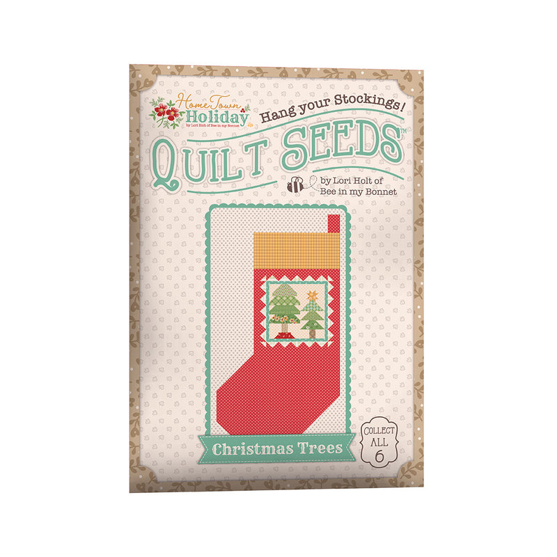 Lori Holt Home Town Holiday Quilt Seeds No 1 Christmas Tree Stocking | Lori Holt of Bee in My Bonnet | ST-36039