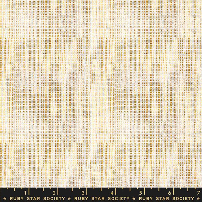 Candlelight Wovens Gold Chore Coat Yardage by Alexia Abegg for Ruby Star Society and Moda Fabrics | RS4008 15