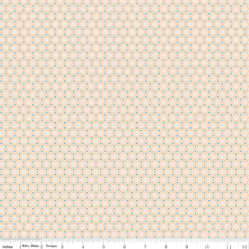 Americana Patriot Latte Yardage by Lori Holt of Bee in My Bonnet for | 5 Yard Backing | C16097-LATTE