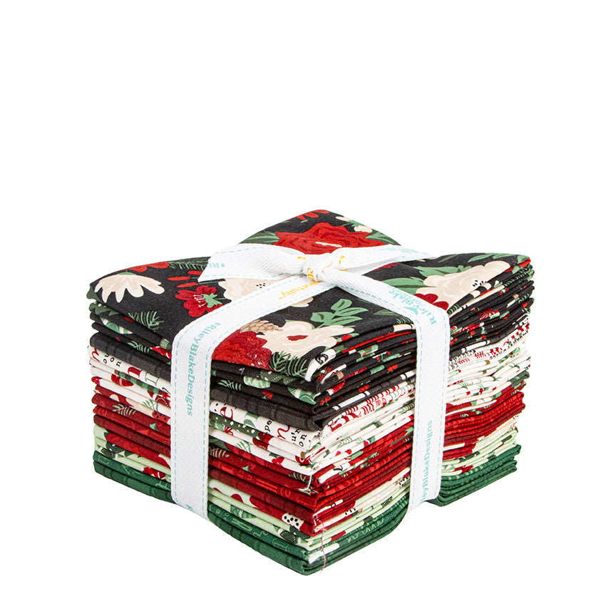 Evergreen Wishes Fat Quarter Bundle by Traci Reed for Riley Blake Designs | 18 Pcs | FQ-17810-18