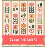 PRESALE Garden Party Quilt Kit With Garden Glam by Lella Boutique for Moda Fabrics | Quilt Size 72 1/2” x 78 1/2”