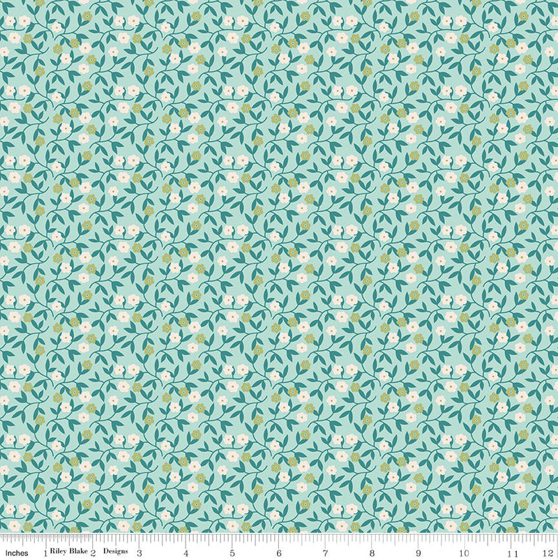 Gentler Times Gracious Songbird Yardage by Lori Holt of Bee in My Bonnet For Riley Blake Designs | C16478-Songbird