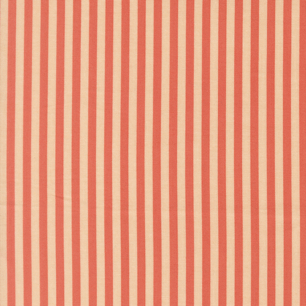 PRESALE Popcorn Stripe Coral Yardage by Elizabeth Hartman for Moda Fabrics | 51283 19