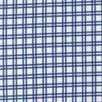 PRESALE Blueprint Plaid White Navy Yardage by Camille Roskelley for Moda Fabrics | 55332 26