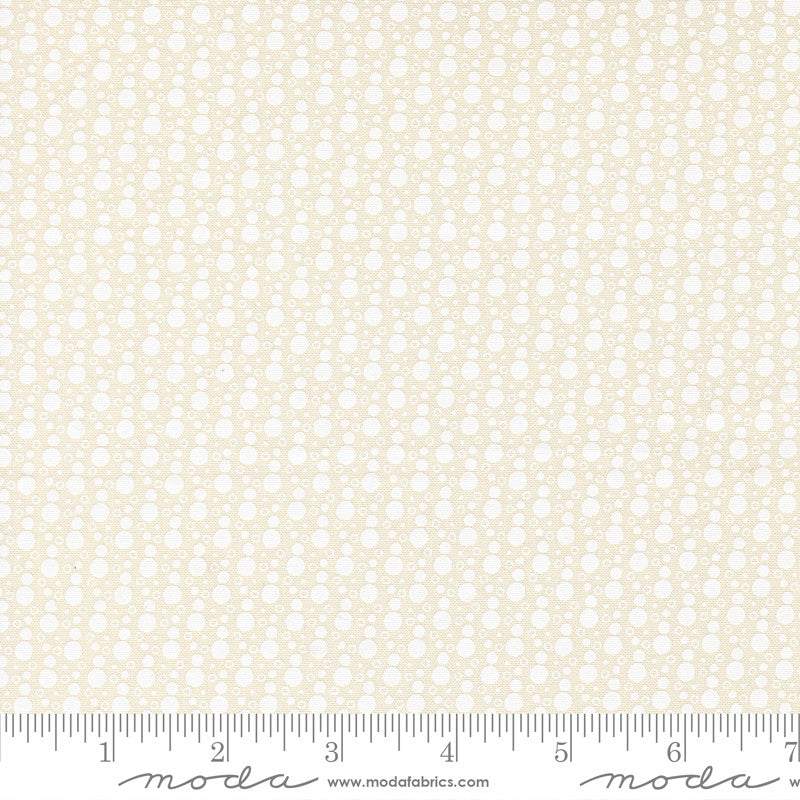 PRESALE 30s Playtime Bubbly Dots Eggshell White Yardage by Linzee McCray for Moda Fabrics | 23376 21