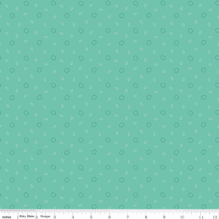PRESALE Baked With Love Grandma's Pearl Sea Glass Yardage by Lori Holt of Bee in My Bonnet | C17788-SEAGLASS